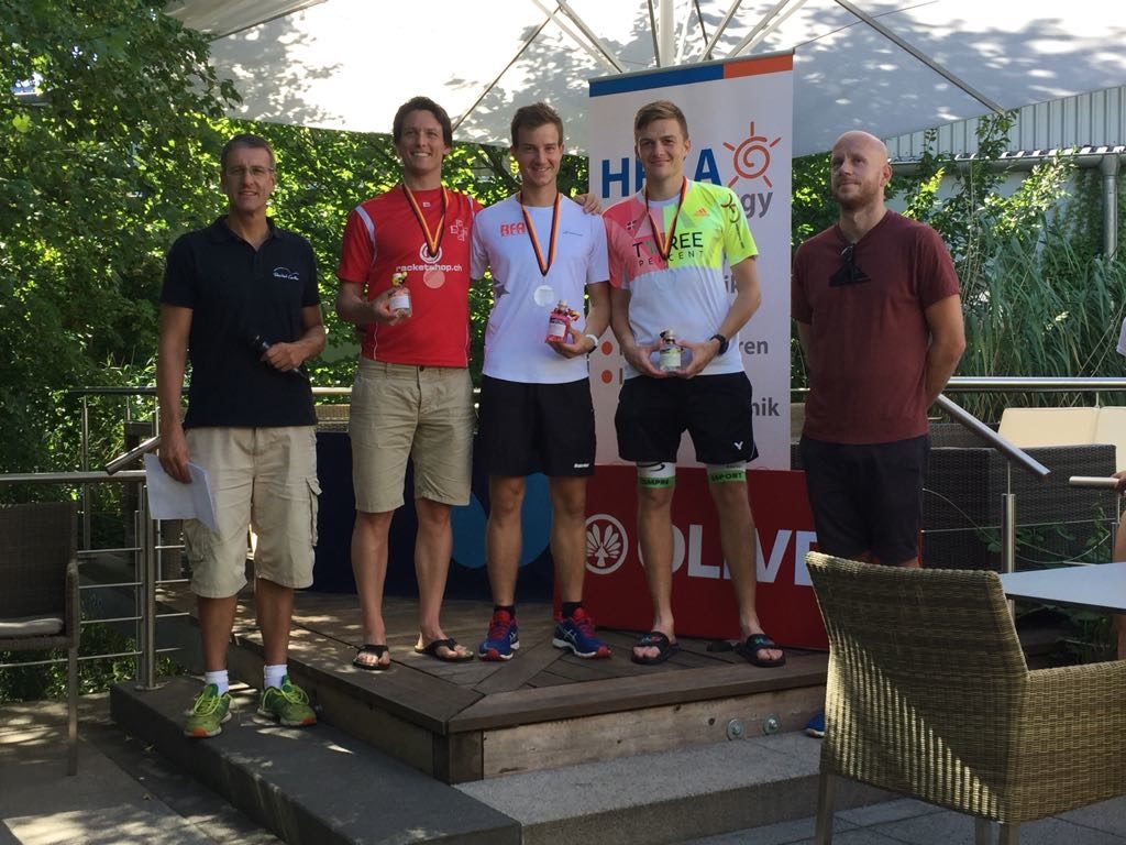 Siegerpodest Herren IWT German Open 2018