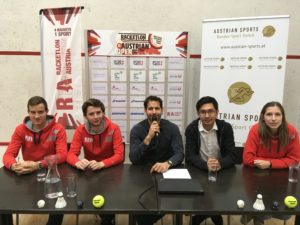 Pressekonferenz 12. Austrian Open - World Tour Finals presented by GRAWE sidebyside